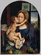 Quentin Matsys Virgin and Child oil